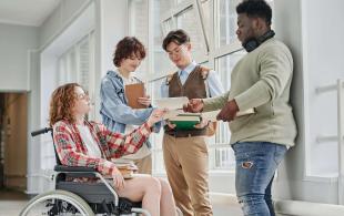cute-teenage-girl-with-disability-taking